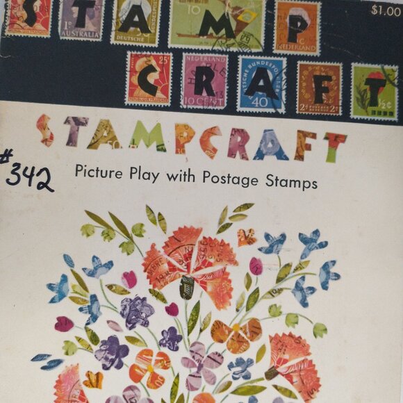 Stampcraft Picture Play with Postage Stamps by Lore Collin 1960 - Picture 1 of 8